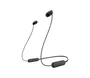 Sony WI-C100 Auriculares Inalambricos Negro, 25 Horas de Autonomía, IPX4, Bluetooth 5.0