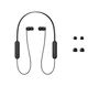 Sony WI-C100 Auriculares Inalambricos Negro, 25 Horas de Autonomía, IPX4, Bluetooth 5.0