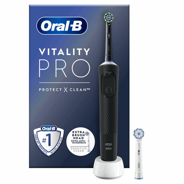 Oral-B Vitality Pro Cepillo de Dientes Eléctrico Recargable Negro