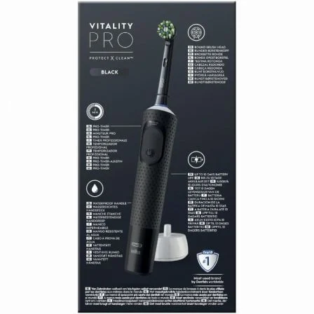 Cepillo de Dientes Eléctrico Oral-B Vitality Pro Negro