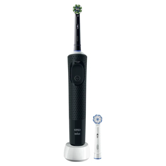 Braun Oral-B Vitality Pro Cepillo Dental Eléctrico Recargable Adulto con Tecnología 2D, 3 Modos (Diario, Sensible, Super Sensible), Temporizador 2 Min, Color Negro