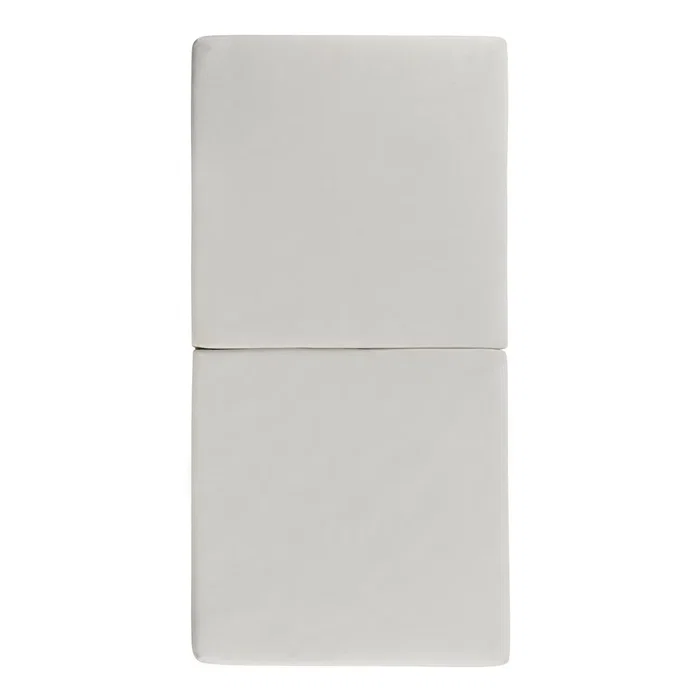 Tineo Colchón Plegable 2 Partes 60x120x4cm Ideal para Viajes y Fácil Transporte