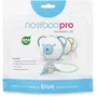 Nosiboo Pro Juego de Accesorios para Aspirador Nasal - Set de Cabeza Colibrí, Boquillas, Tubo y Malla de Aire - Azul