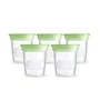 Mam Recipientes de Almacenamiento 120ml - Pack de 5 - Transparente
