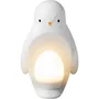 THE GRO COMPANY Grobrite Luz Nocturna Portátil 2 en 1 para Bebés y Niños - Lámpara Quitamiedos con Forma de Pingüino