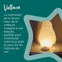 THE GRO COMPANY Grobrite Luz Nocturna Portátil 2 en 1 para Bebés y Niños - Lámpara Quitamiedos con Forma de Pingüino