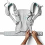 Infantino Portabebés Flip Air Gris con acentos turquesas