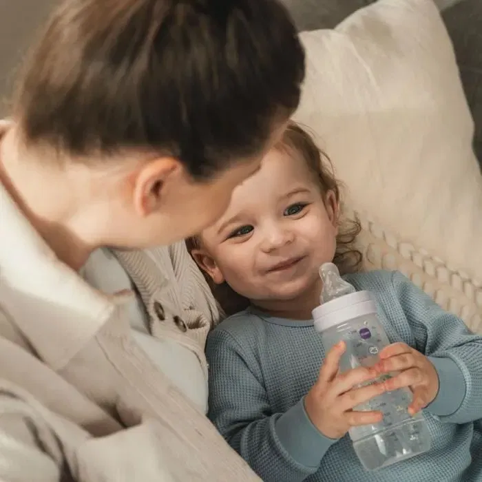 Mam Tetina Anatómica Fast Flow 3 Silicona Juego de 2 Transparente