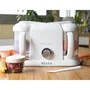 Beaba Babycook Duo Robot de Cocina para Bebé 4 en 1 Blanco y Plata