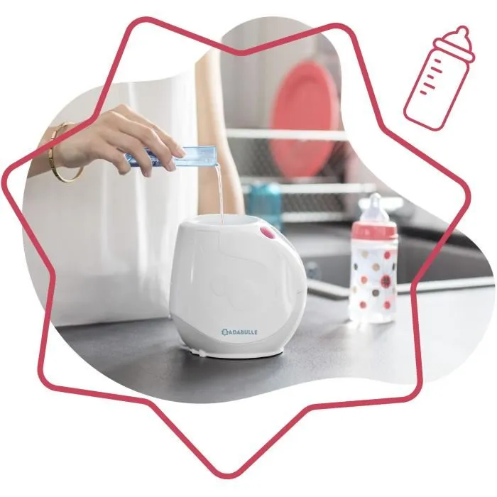 Badabulle Calienta Biberones Easy + para Casa y Automóvil
