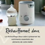 Tommee Tippee Calienta Biberones Eléctrico Blanco - Calentamiento Rápido 4 Minutos - Para Leche Materna y Comida Bebé