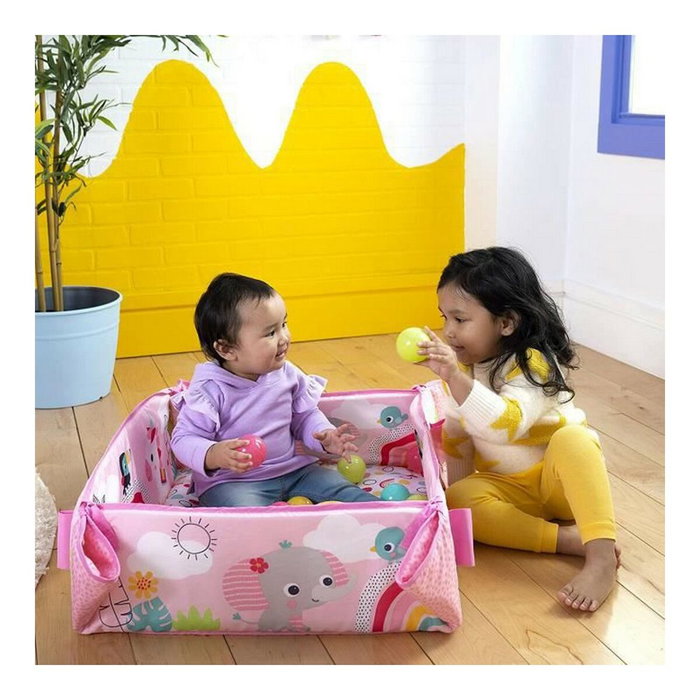 Parque de juegos Bright Starts Activity Gym Rosa 5 en 1 Arcoíris