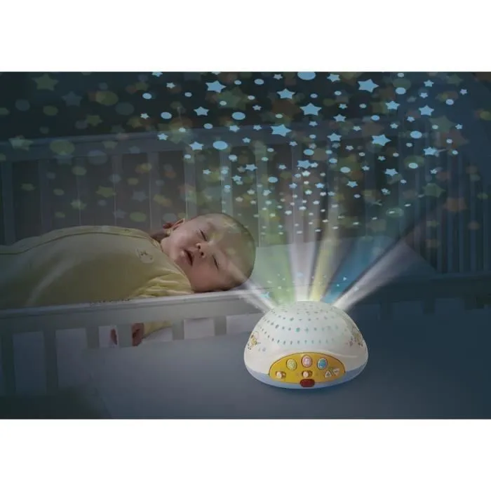 Vtech Baby Lumi Mobile Contador de ovejas azules - Móvil 3 en 1 con control remoto y proyector desmontable para bebés desde el nacimiento