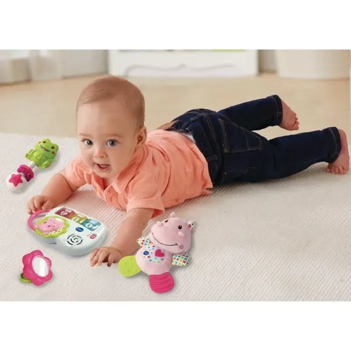 VTECH BABY Caja Nacimiento Despertar de los Sentidos - Rosa 0-36 Meses