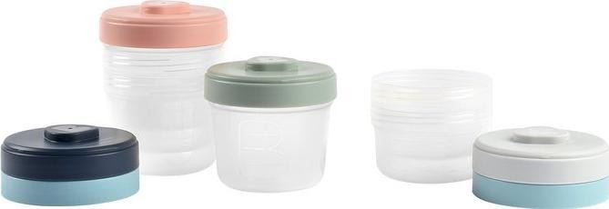 Beaba Set de pinzas de 6 porciones (2x90ml + 4x150ml) Beaba Set de pinzas de 6 porciones (2x90ml + 4x150ml)