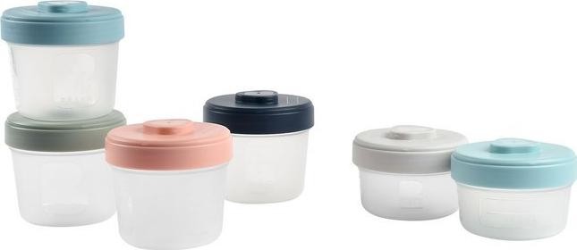 Beaba Set de pinzas de 6 porciones (2x90ml + 4x150ml) Beaba Set de pinzas de 6 porciones (2x90ml + 4x150ml)