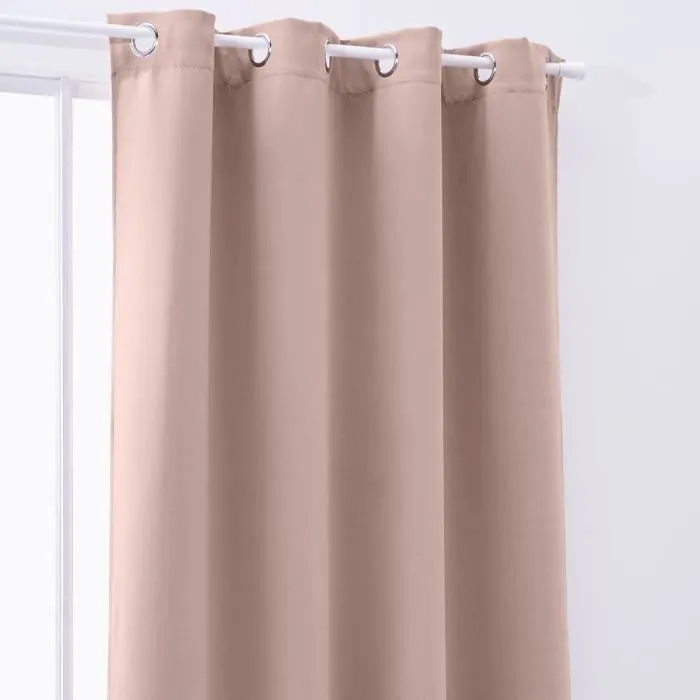 Today Cortina Opaca Lisa Essential - 140 x 240 cm - Rosa Arena Today Cortina Opaca Lisa Essential - 140 x 240 cm - Rosa Arena