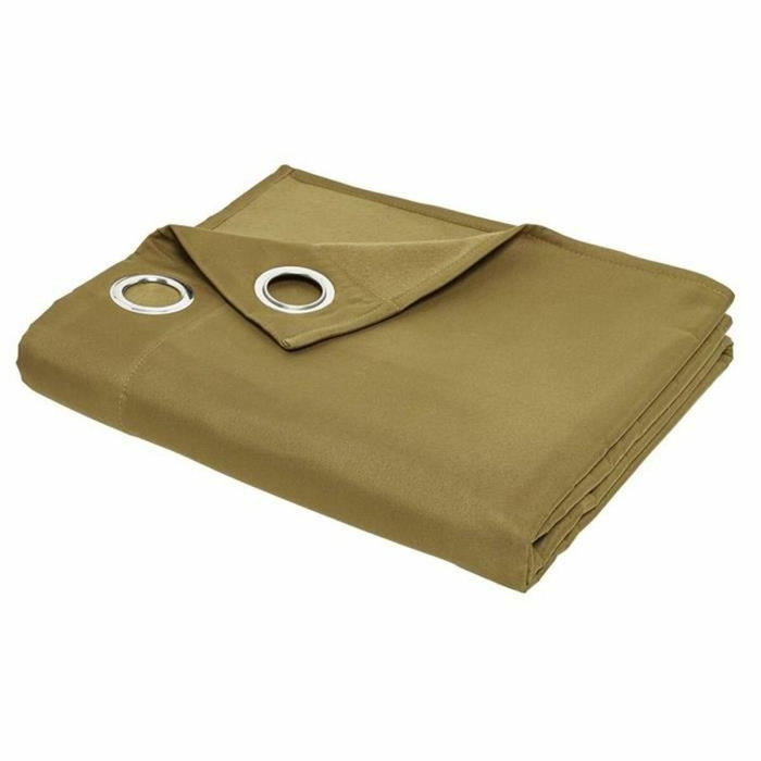 Today Cortina aislante térmica Essential Uni Bronce 140 x 240 cm Today Cortina aislante térmica Essential Uni Bronce 140 x 240 cm