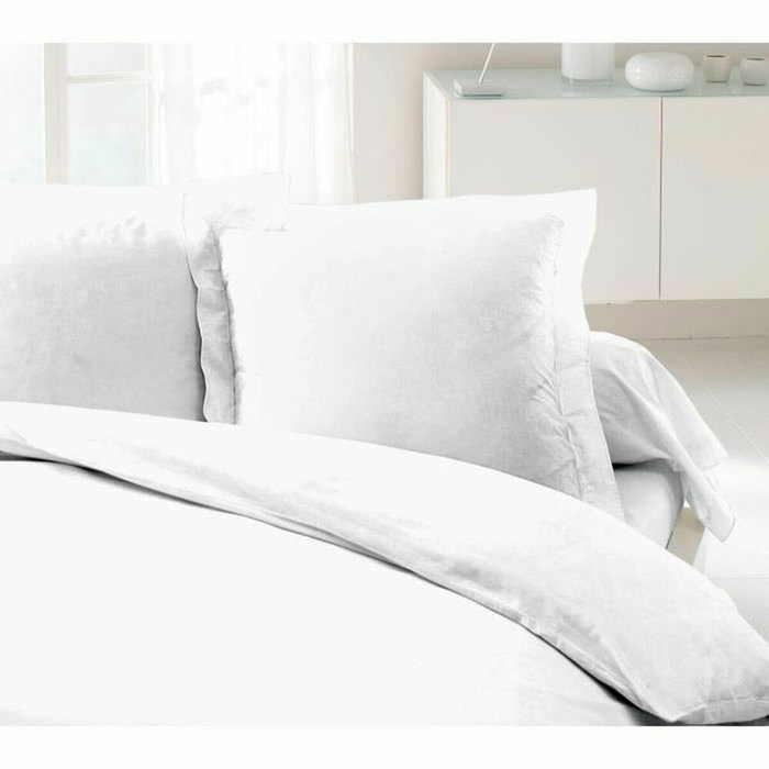 Lovely Home Juego de 2 fundas de almohada 100% algodón 63x63 cm blanco Lovely Home Juego de 2 fundas de almohada 100% algodón 63x63 cm blanco