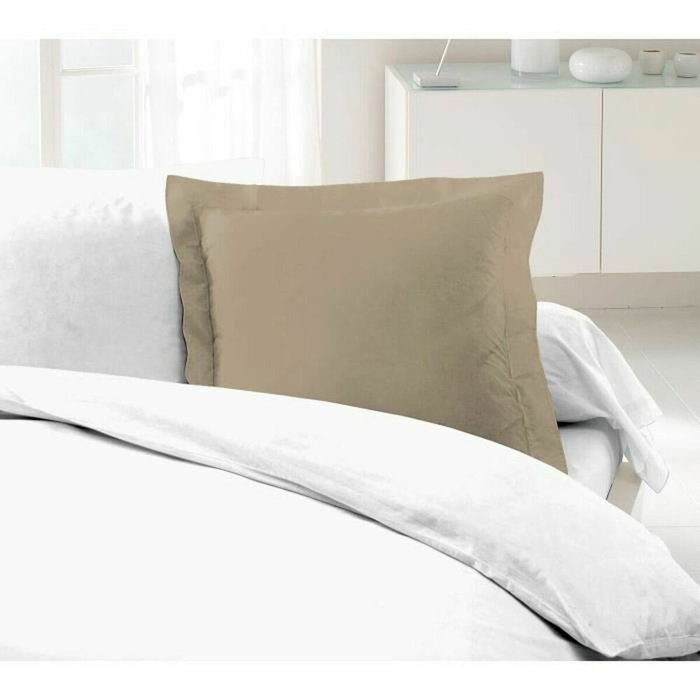 Lovely Home Juego de 2 fundas de almohada 100% algodón 63x63 cm - Beige Lovely Home Juego de 2 fundas de almohada 100% algodón 63x63 cm - Beige