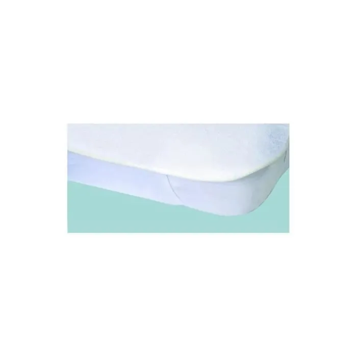 Alese Protector de Colchón Impermeable Elástico Terry 100% Algodón Blanco 140x190 cm
