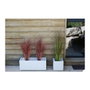 Eda Jardinera de Plástico Graphit Up Ceruse Blanco 57 L