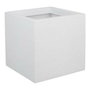 Eda Caja de flores cuadrada Graphit Up 21 L - Blanco encalado