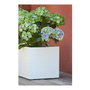 Eda Caja de flores cuadrada Graphit Up 21 L - Blanco encalado