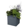 Eda Caja de Flores Cuadrada Graphit Up Gris Antracita 21 L
