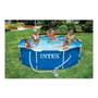 Intex Piscina Redonda Metal Frame 305x76 cm con Depuradora