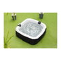 Sunspa Spa hinchable cuadrado para 6 personas - 1.85 x H 0.65 m