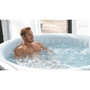 Sunspa Spa Hinchable Redondo para 4 Plazas con 130 Jets