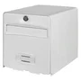 Burg Wachter Buzón Balthazar Acero Galvanizado Blanco 1 Puerta Antirrobo Puerta Vertical 22kg Anti-UV