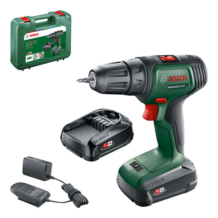 Bosch UniversalDrill 18V con 2 baterías de 1,5 Ah
