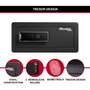 Master Lock Caja Fuerte Biométrica LX110BEURHRO Negra