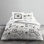 Today Juego de Cama Eden White Print para 2 Personas de Algodón, 240x260 cm