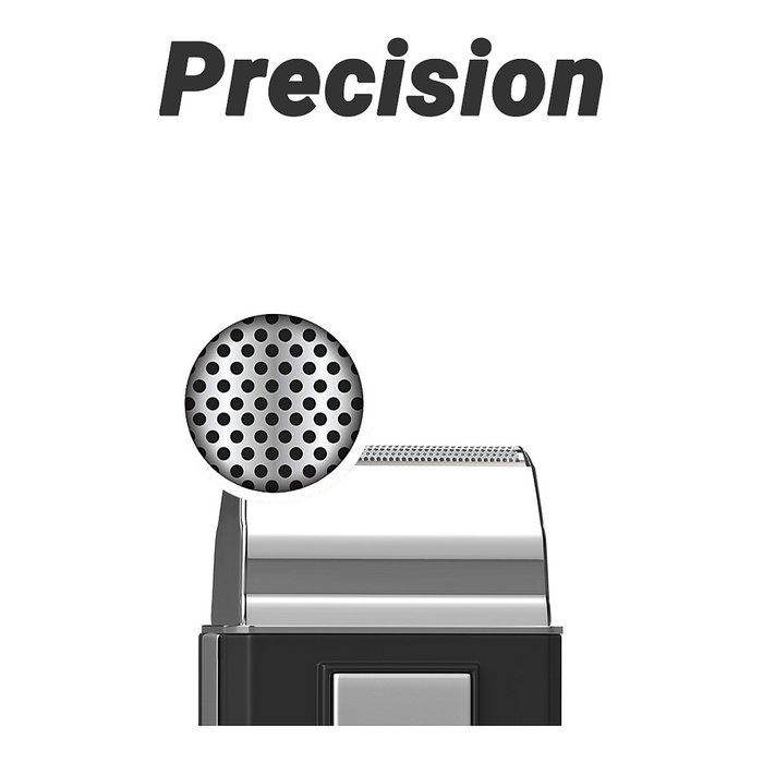 Wahl Travel Shaver 03615-1016 Negro y Plata