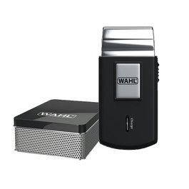 Wahl Afeitadora Portátil Travel Shaver Láminas de Afeitado Hojas de Corte Recambio 45 Min Autonomía Bolsa Viaje