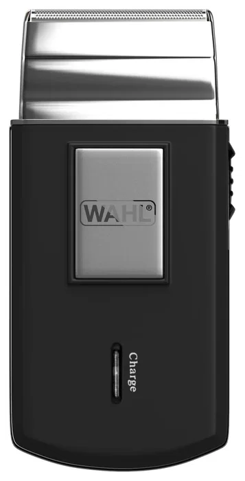Wahl 03615-1016 Afeitadora Recortadora de Láminas Portátil, Negro/Plata, 45min Autonomía, Incluye Bolsa de Viaje y Accesorios
