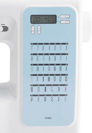 Brother FS40s Máquina de coser electrónica con pantalla LCD y brazo libre Brother FS40s Máquina de coser electrónica con pantalla LCD y brazo libre