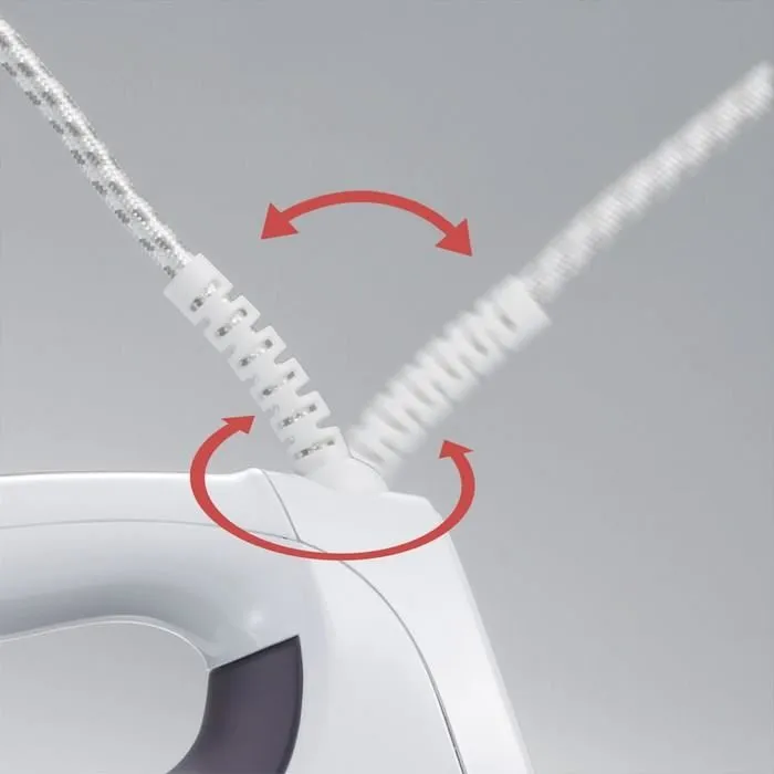 Severin BA3210 Plancha de Vapor - 2500W - Suela Cerámica Antiadherente - Sistema Antical y Antigoteo - Apagado Automático