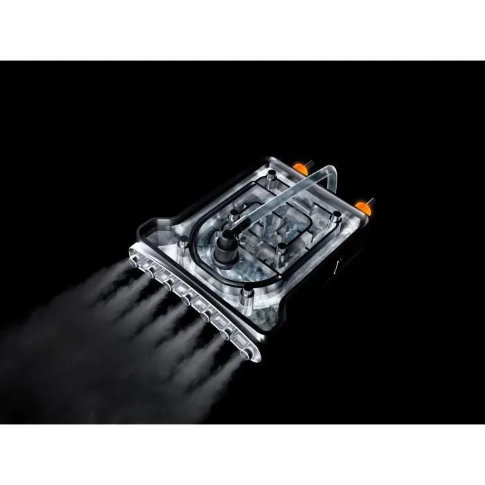 STEAMONE HT14GG 1400W vapor móvil tanque de 260 ml Todas las telas - Gris brillante y cromo