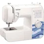 Brother RH137 Máquina de coser automática Blanco, Azul
