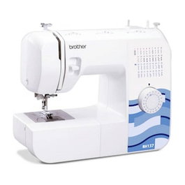 Brother RH137 Máquina de coser automática Blanco y Azul