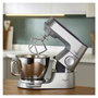 Kenwood KVC85.124SI Chef Baker - Robot pastelero multifunción - Plata - 2 cuencos (5L y 3.5L) - 1200W - Báscula 6kg de capacidad integrada