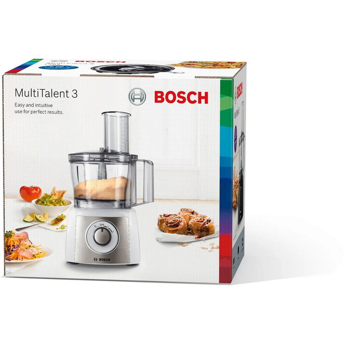 Bosch MultiTalent 3 MCM3501M Robot de Cocina 800W Negro/Inox Bosch MultiTalent 3 MCM3501M Robot de Cocina 800W Negro/Inox