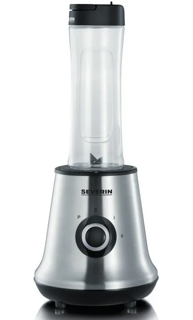 Severin SM3737 Batidora clásica con extractor de nutrientes Mix & Go - Acero inoxidable