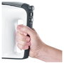 Severin HM 3830 Batidora de Mano, 400 W, 5 Velocidades, Función Turbo, Color Blanco, con Varillas y Ganchos para Amasar