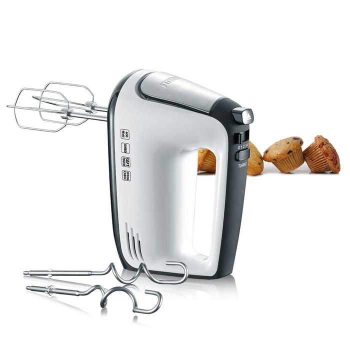 Severin HM 3830 Batidora de mano Blanco y Negro