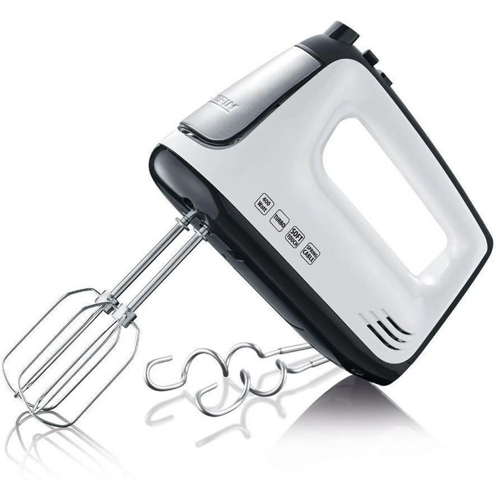 Severin HM 3830 Batidora de mano Blanco y Negro